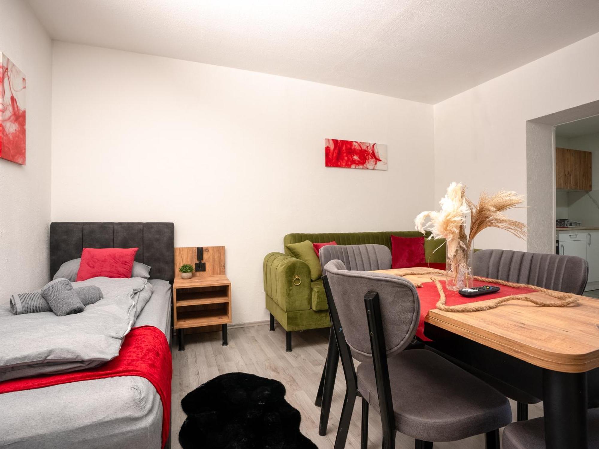 Serviceroom24 - Apartment 4 In Herten Wlan - Smart-Tv - 24-7 Check-In Und Kueche 外观 照片
