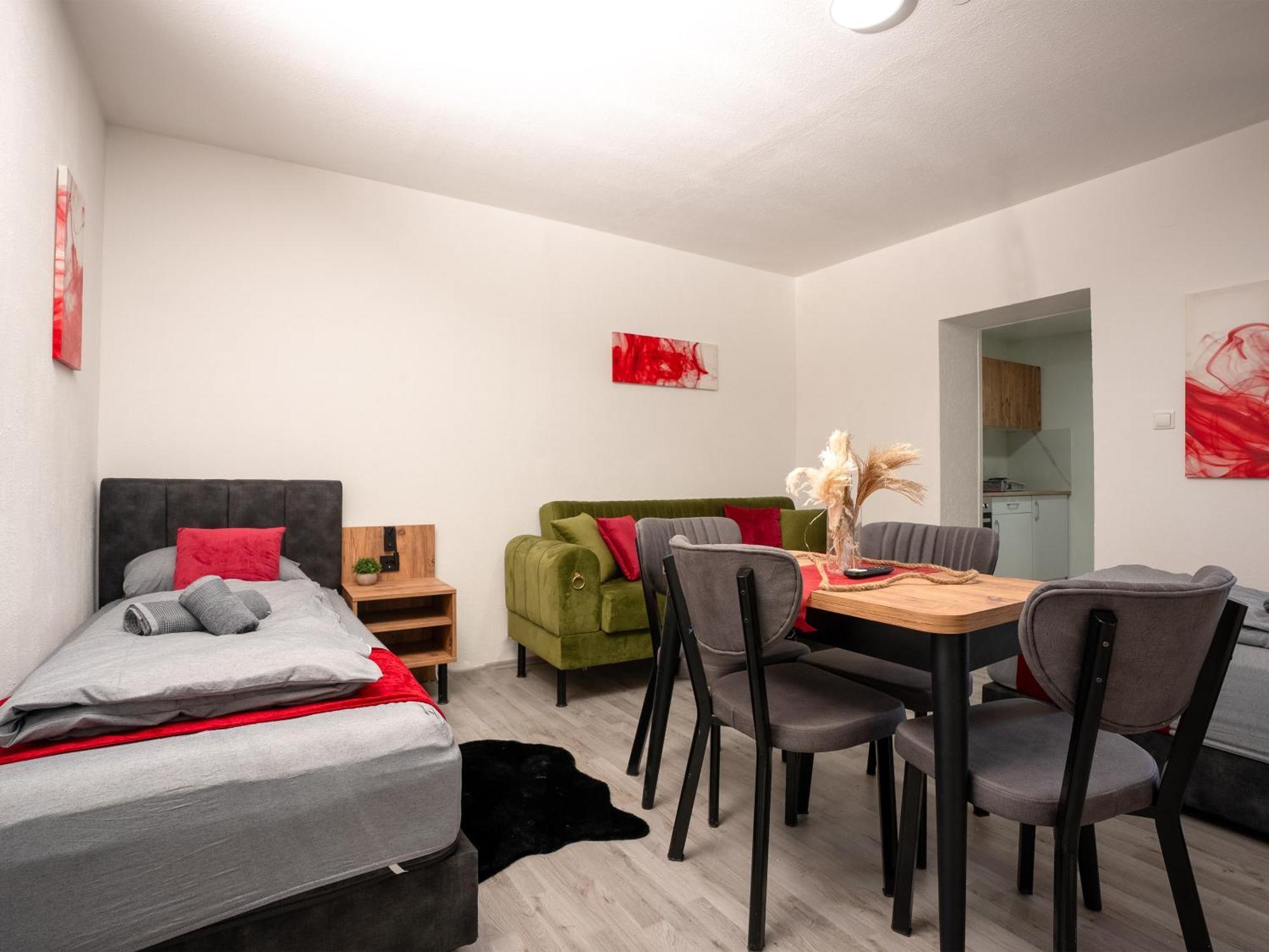 Serviceroom24 - Apartment 4 In Herten Wlan - Smart-Tv - 24-7 Check-In Und Kueche 外观 照片